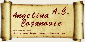 Angelina Ćojanović vizit kartica